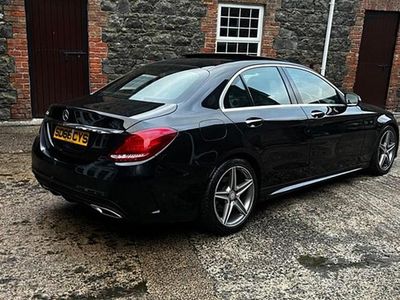 Used Mercedes C220 AMG Line Premium 2016 Black Sedan