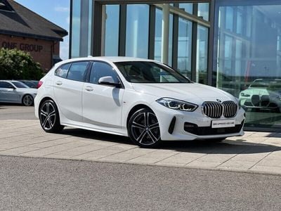 Used BMW 118 M Sport 136 HP (100 kW) 2021 White Hatchback