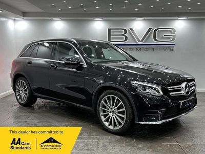 Black Used 2018 Mercedes GLC220 AMG line Estate | £17,494 (Fair price)
