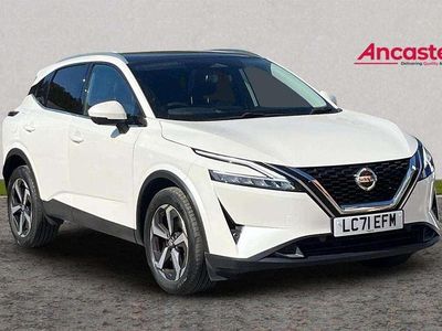 White Used 2021 Nissan Qashqai SUV | £16,475 (Fair price)