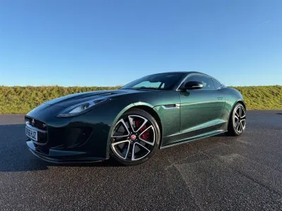Used Jaguar F-Type Supercharged 380 HP (279 kW) 2016 Green Coupe