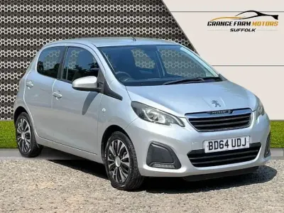 Used Peugeot 108 Active 68 HP (50 kW) 2014 Silver Hatchback