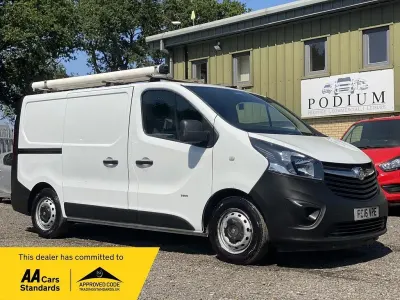 Used Vauxhall Vivaro S 2016 White