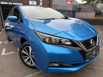 Used Nissan Leaf Acenta 110 kW (150 HP) 2021 Blue Hatchback