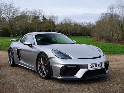 Used Porsche Cayman GT4 2021 Silver Coupe