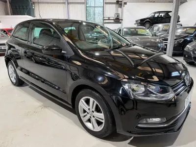 Used VW Polo Edition 60 HP (44 kW) 2017 Black Hatchback