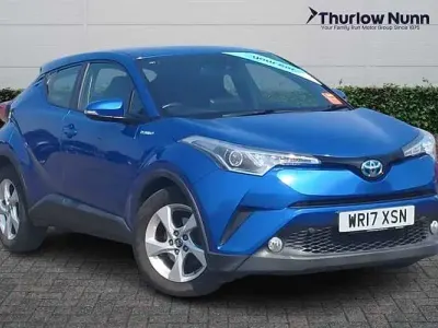 Used Toyota C-HR 122 HP (89 kW) 2017 Blue SUV