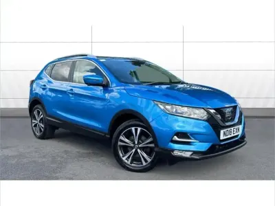 Used Nissan Qashqai N-Connecta 110 HP (80 kW) 2018 Blue SUV