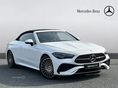 Used Mercedes CLE300 AMG Line Premium 2025 White Cabriolet