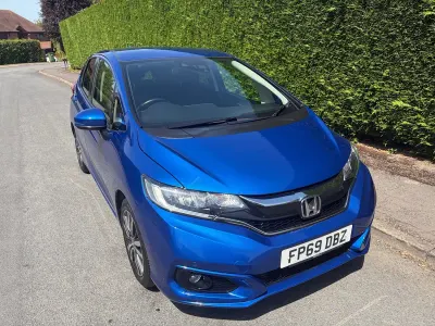 Used Honda Jazz EX 102 HP (75 kW) 2019 Blue Hatchback