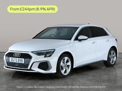 Used Audi A3 e-tron S-Line 2022 White Hatchback