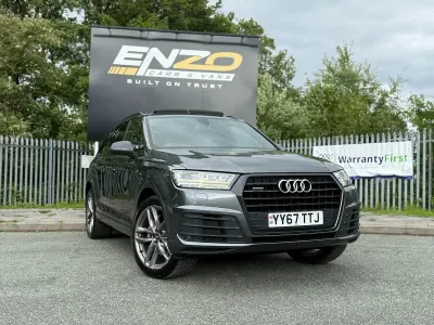Used Audi Q7 S-Line 272 HP (200 kW) 2017 Grey SUV