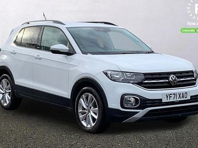 White Used 2021 VW T-Cross Active SUV | £17,599 (Fair price)