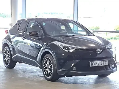 Used Toyota C-HR 115 HP (84 kW) 2017 Black SUV