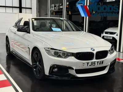 Used BMW 420 Cabriolet M Sport 2015 White Cabriolet