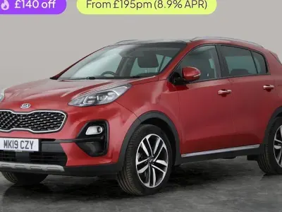 Usado Kia Sportage 177 CV (130 kW) 2019 Rojo SUV