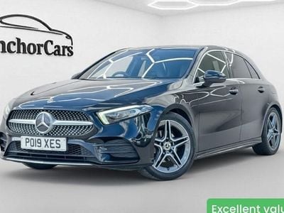 Used Mercedes A180 AMG Line Premium Plus 136 HP (100 kW) 2019 Black Hatchback