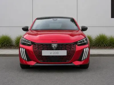 New Peugeot e-208 GTi 114 kW (156 HP) 2026 Red Hatchback