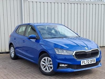 Used Skoda Fabia Comfort 80 HP (58 kW) 2022 Blue Hatchback