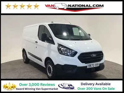 Second-hand Ford Transit Custom 105 CP (77 kW) 2020 Alb Van