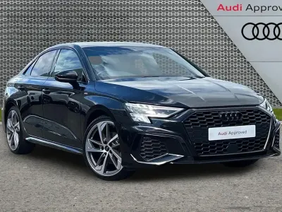 Used Audi A3 Black Edition 147 HP (108 kW) 2024 Black Sedan