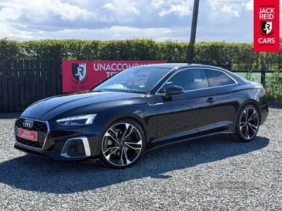 Usado Audi A5 S-Line 190 HP (139 kW) 2021 Preto Coupé
