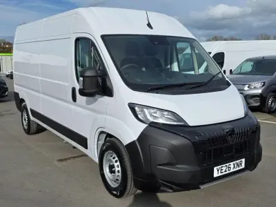 Novo Peugeot Boxer S 138 HP (101 kW) 2026 Branco Van
