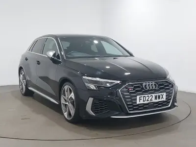 Used Audi S3 Sportback Comfort 310 HP (228 kW) 2022 Black Hatchback