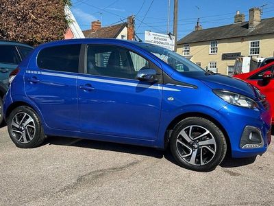 Blue Used 2018 Peugeot 108 Collection Hatchback | £6,500 (Fair price)