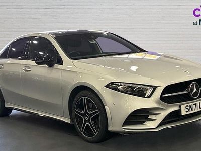 Silver Used 2021 Mercedes A250 AMG Line Premium Plus Sedan | £18,682 (Fair price)
