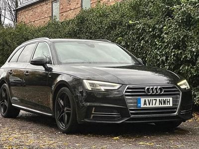 Black Used 2017 Audi A4 S-Line Estate | £7,495 (Fair price)