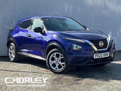 Used Nissan Juke N-Connecta 114 HP (83 kW) 2022 Blue SUV