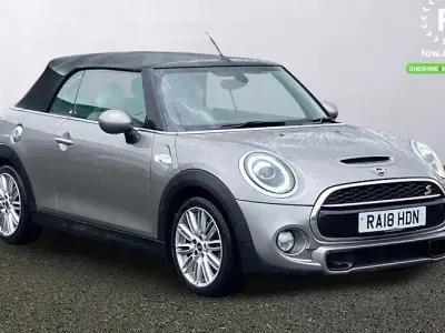 Used Mini Cooper S Cabriolet 192 HP (141 kW) 2018 Silver Cabriolet
