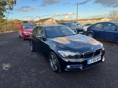 Black Used 2016 BMW 118 Sport Line Hatchback | £7,499 (Fair price)