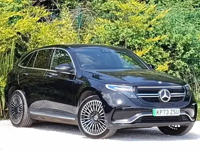 Used Mercedes EQC400 AMG Line Premium 300 kW (408 HP) 2023 Black SUV