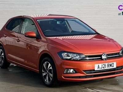 Used VW Polo Match 80 HP (58 kW) 2021 Orange Hatchback