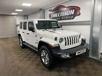 Used Jeep Wrangler Sahara 2019 White SUV