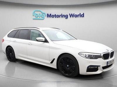 Used BMW 530 M Sport 252 HP (185 kW) 2018 White Estate