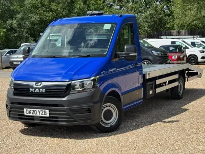 Used MAN TGE 138 HP (101 kW) 2020 Blue Van