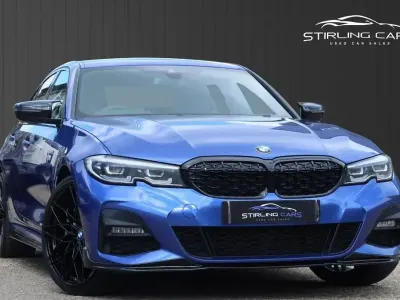 Used BMW 330e M Sport 292 HP (214 kW) 2021 Blue Sedan