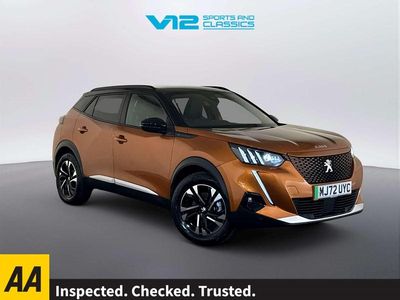 Begagnad Peugeot 2008 GTi 100 kW (136 HK) 2022 Orange SUV