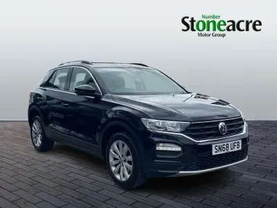 Used VW T-Roc SE 115 HP (84 kW) 2018 Black SUV