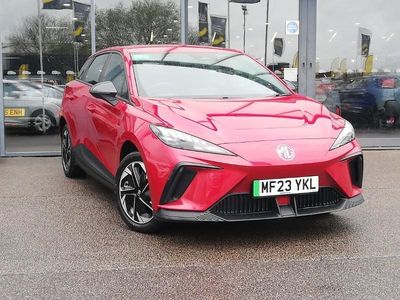 Used MG MG4 EV SE 149 kW (203 HP) 2023 Red Hatchback