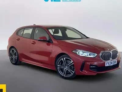 Used BMW 118 M Sport 136 HP (100 kW) 2024 Red Hatchback