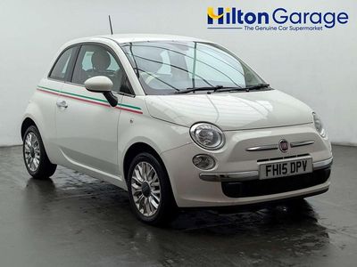 Used Fiat 500 Pop Star 69 HP (50 kW) 2015 White Hatchback