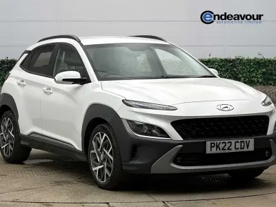 Used Hyundai Kona Premium 141 HP (103 kW) 2022 White SUV