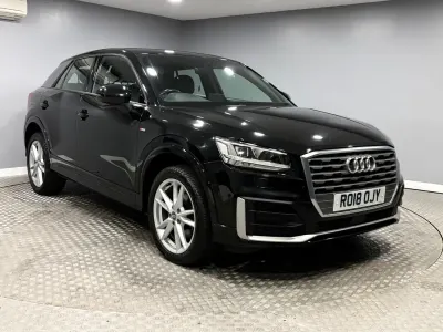 Begagnad Audi Q2 S-Line 116 HK (85 kW) 2018 Svart SUV