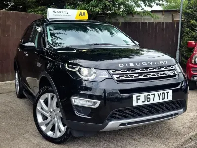 Used Land Rover Discovery Sport HSE Luxury 177 HP (130 kW) 2017 Black SUV