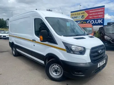 Used Ford Transit S 130 HP (95 kW) 2021 White Van