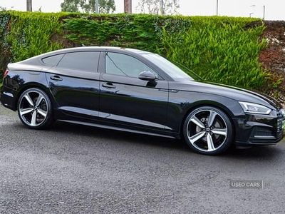 Black Used 2019 Audi A5 S-Line Hatchback | £18,450 (Fair price)